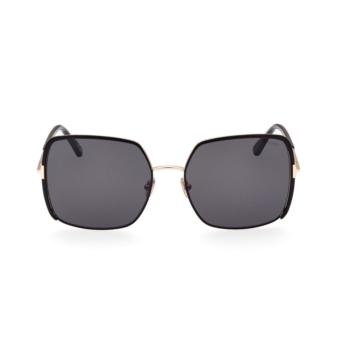 Tom Ford Raphaela FT1006 - 02A 60 Sunglasses - Black Frame, Grey Lenses