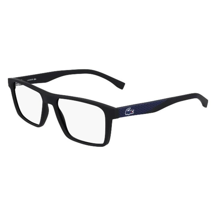 Lacoste L2843 001 Men's Glasses Black Size 56 - Free Lenses - HSA/FSA Insurance - Blue Light Block Available