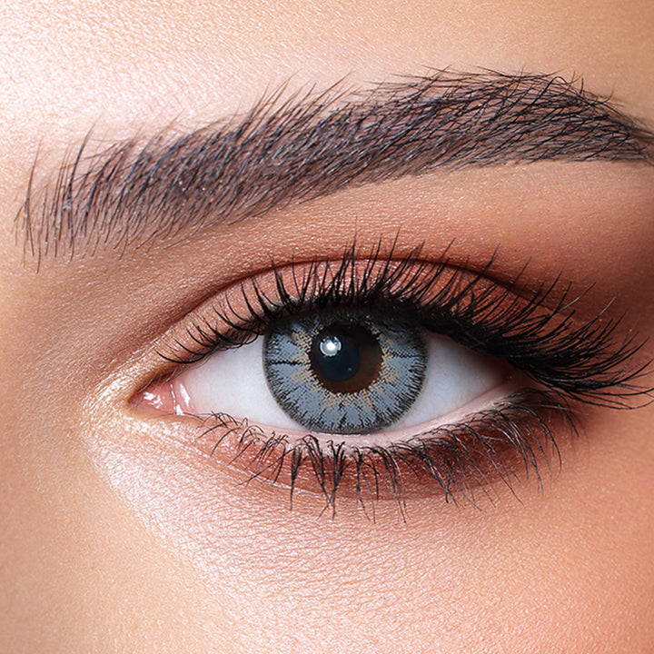 Bella Monthly Colored Contact Lenses - Viola Gray