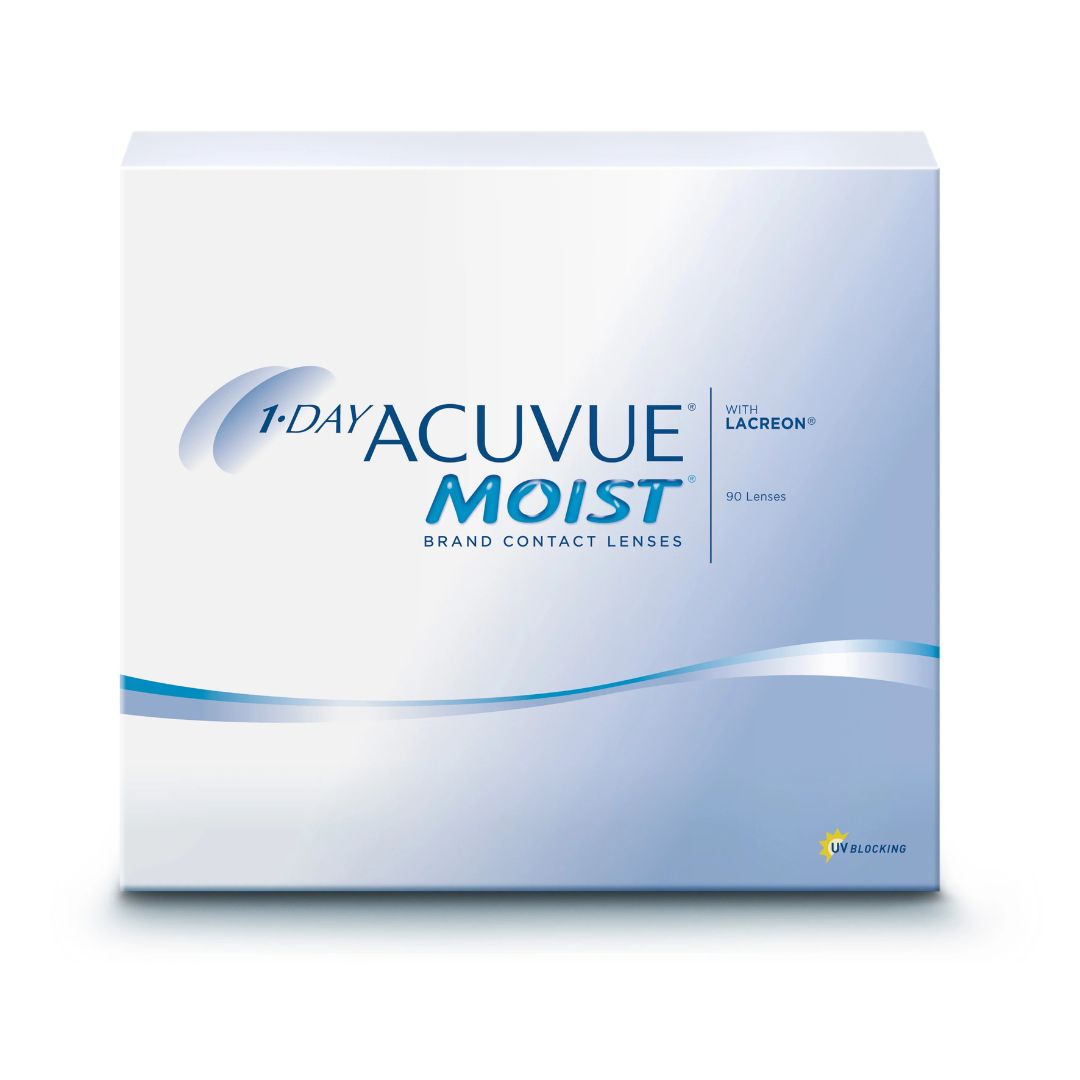 Acuvue Moist Daily Prescription Contact lenses - Pack Of 90