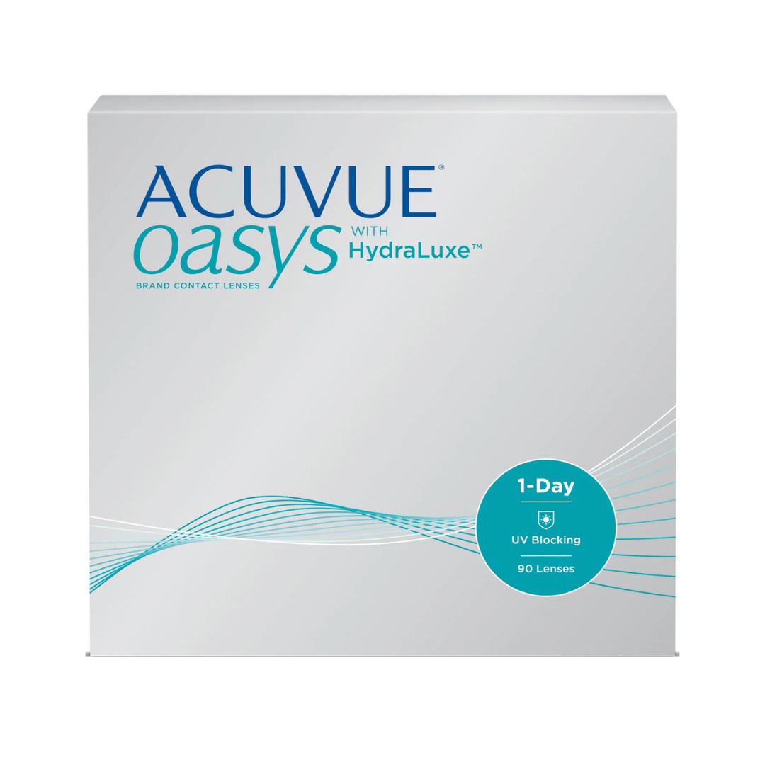 Acuvue Oasys Daily Prescription Contact Lenses - Pack of 90