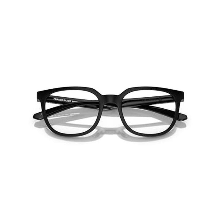 Arnette AN7263 Lines 2900 Men's Glasses Black Size 49 - Free Lenses - HSA/FSA Insurance - Blue Light Block Available