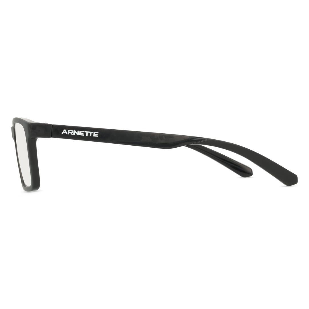 Unisex S Rectangle Shiny Black Eco Friendly,Plastic Prescription Eyeglasses - Eyebuydirect S ARNETTE Koko