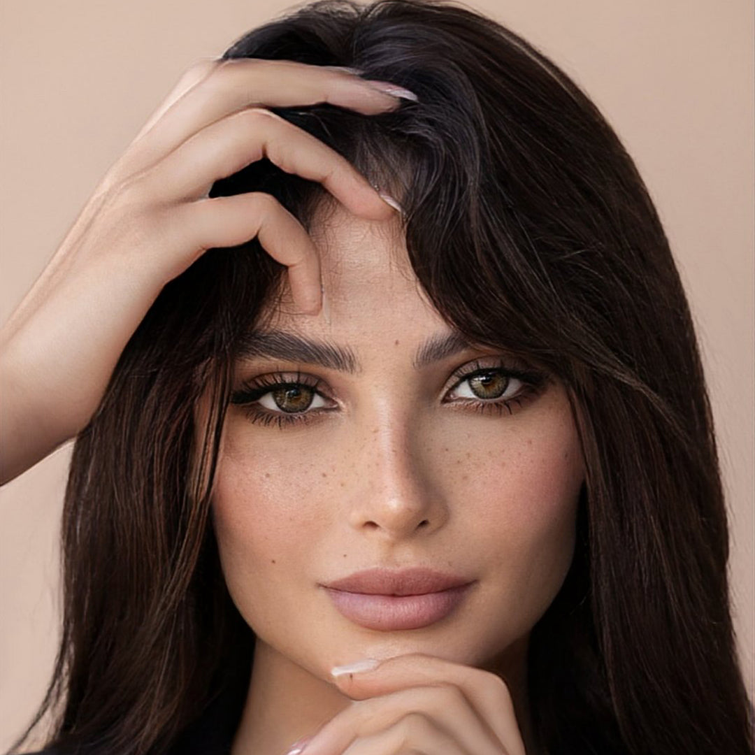 عدسات أمارا اللاصقة الملونة الشهرية - باربي براون