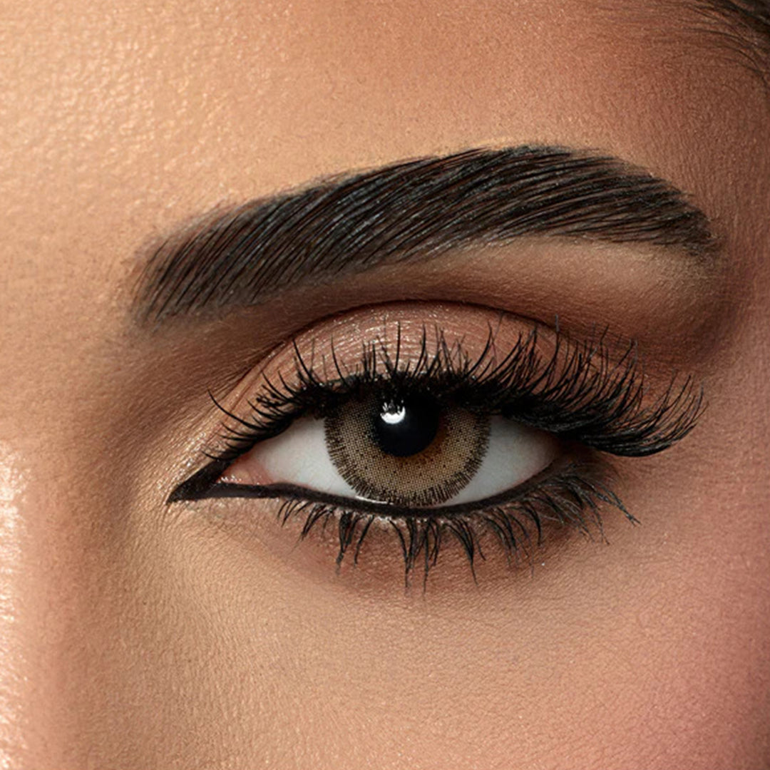 Amara Monthly Colored Contact Lenses - Hazel Wood