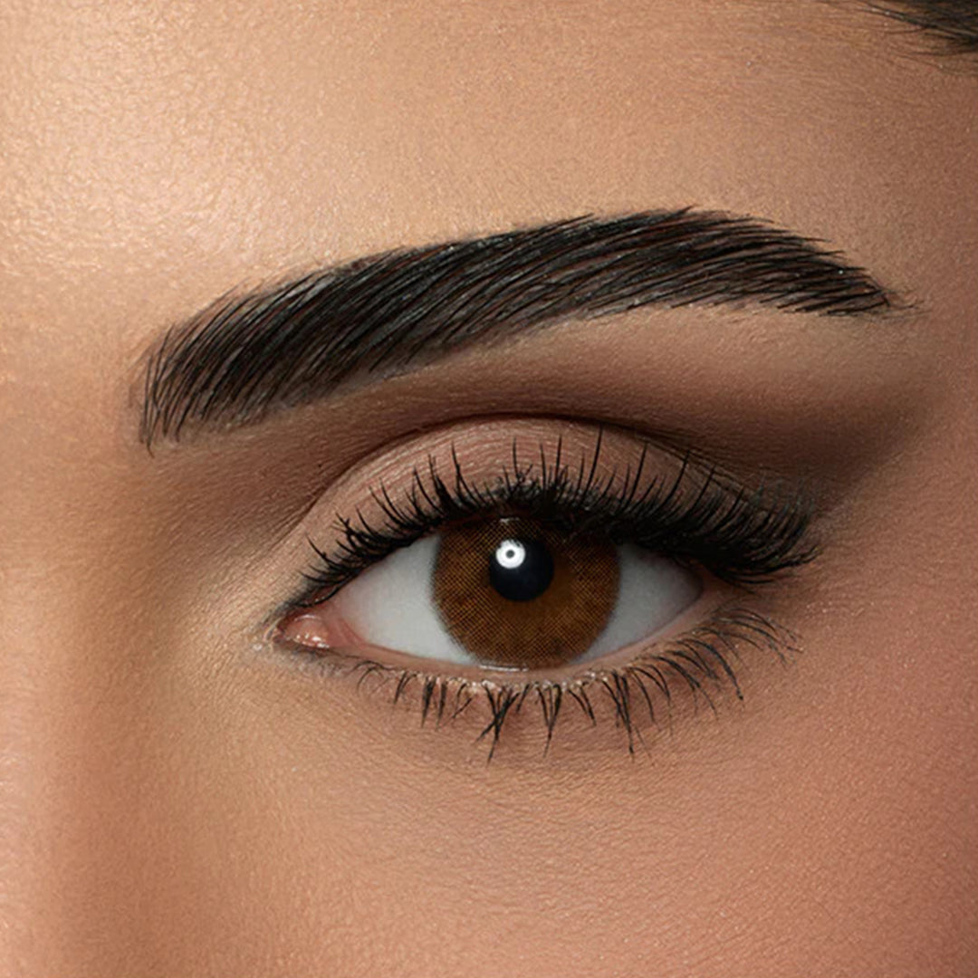 Amara Monthly Colored Contact Lenses - Macchiato
