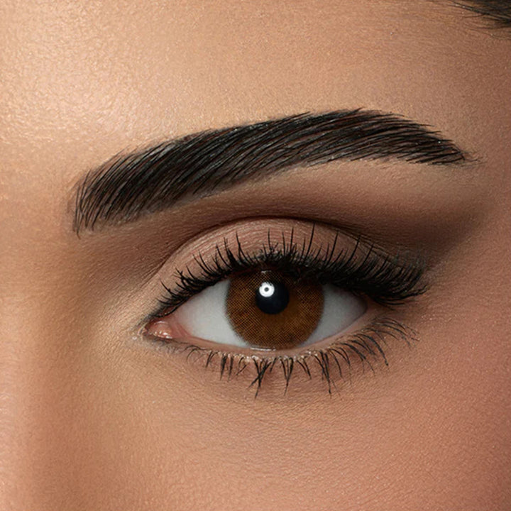 Amara Monthly Colored Contact Lenses - Macchiato