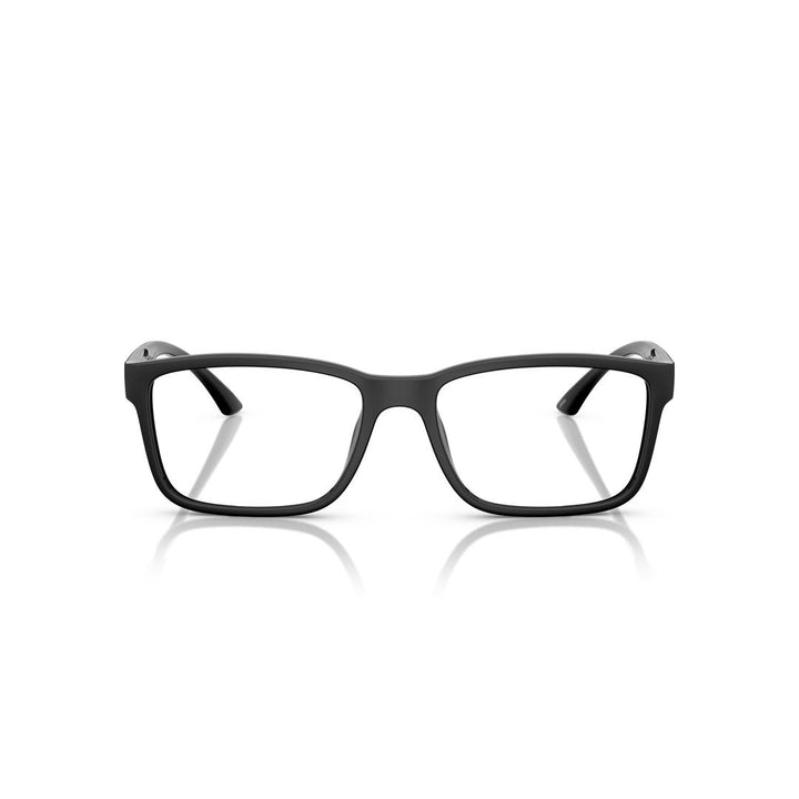 Arnette Men's Derail Eyeglasses, AN7276U - Black Matte, Shiny