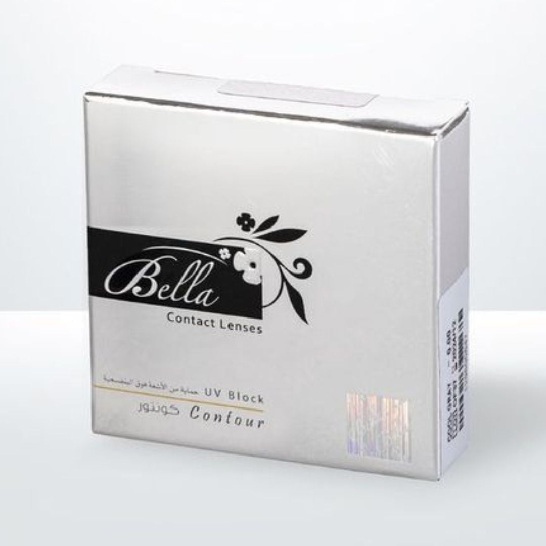 Bella  Monthly Colored Contact Lenses - Contour Gray
