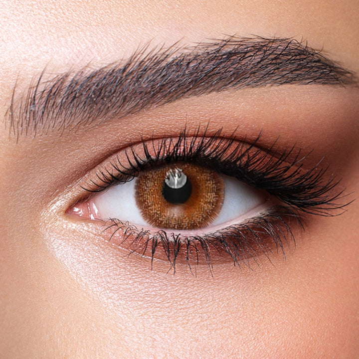 Bella Diamond Monthly Colored Contact Lenses - OAK