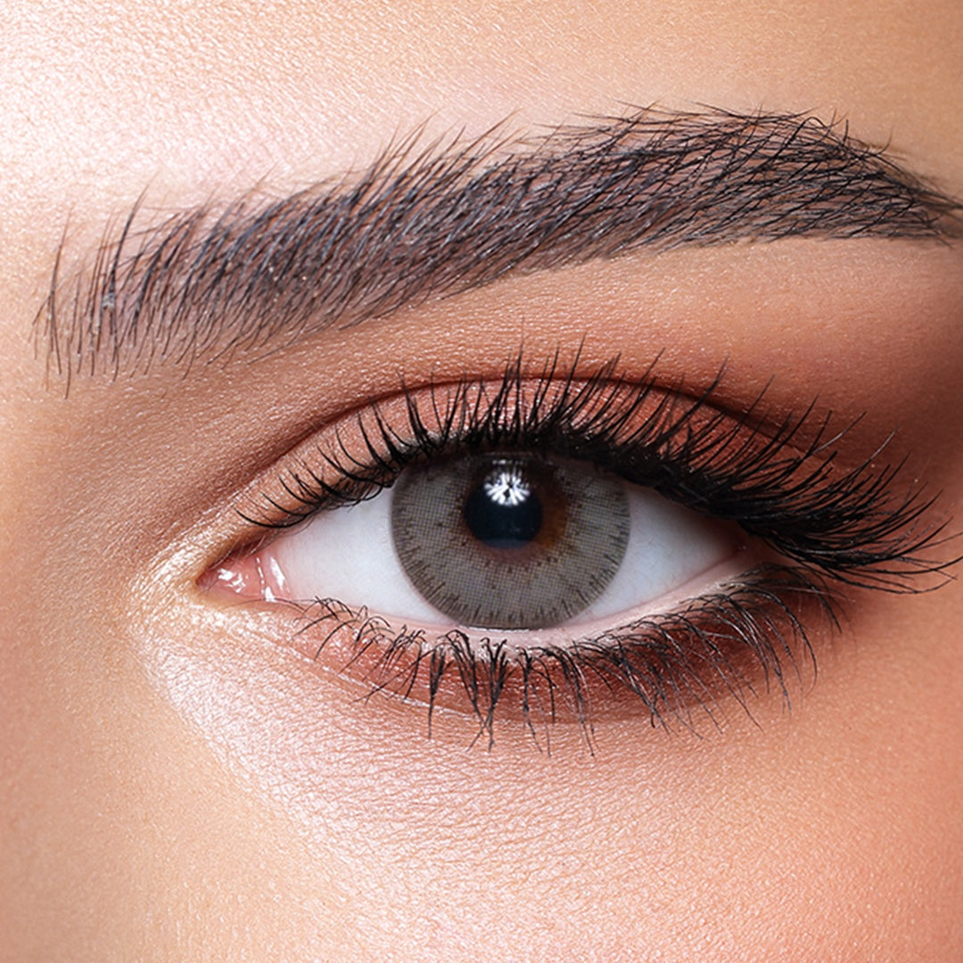 Bella Monthly Colored Contact Lenses - Elite Mint Gray