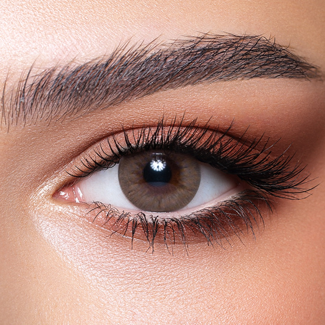 Bella Monthly Colored Contact Lenses - Elite Sandy Brown