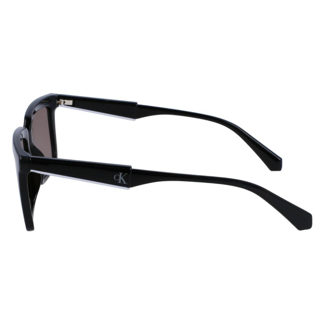 Calvin Klein Mens Acetate Sunglasses with Rectangular Shape CKJ23607S Men - Black - One Size