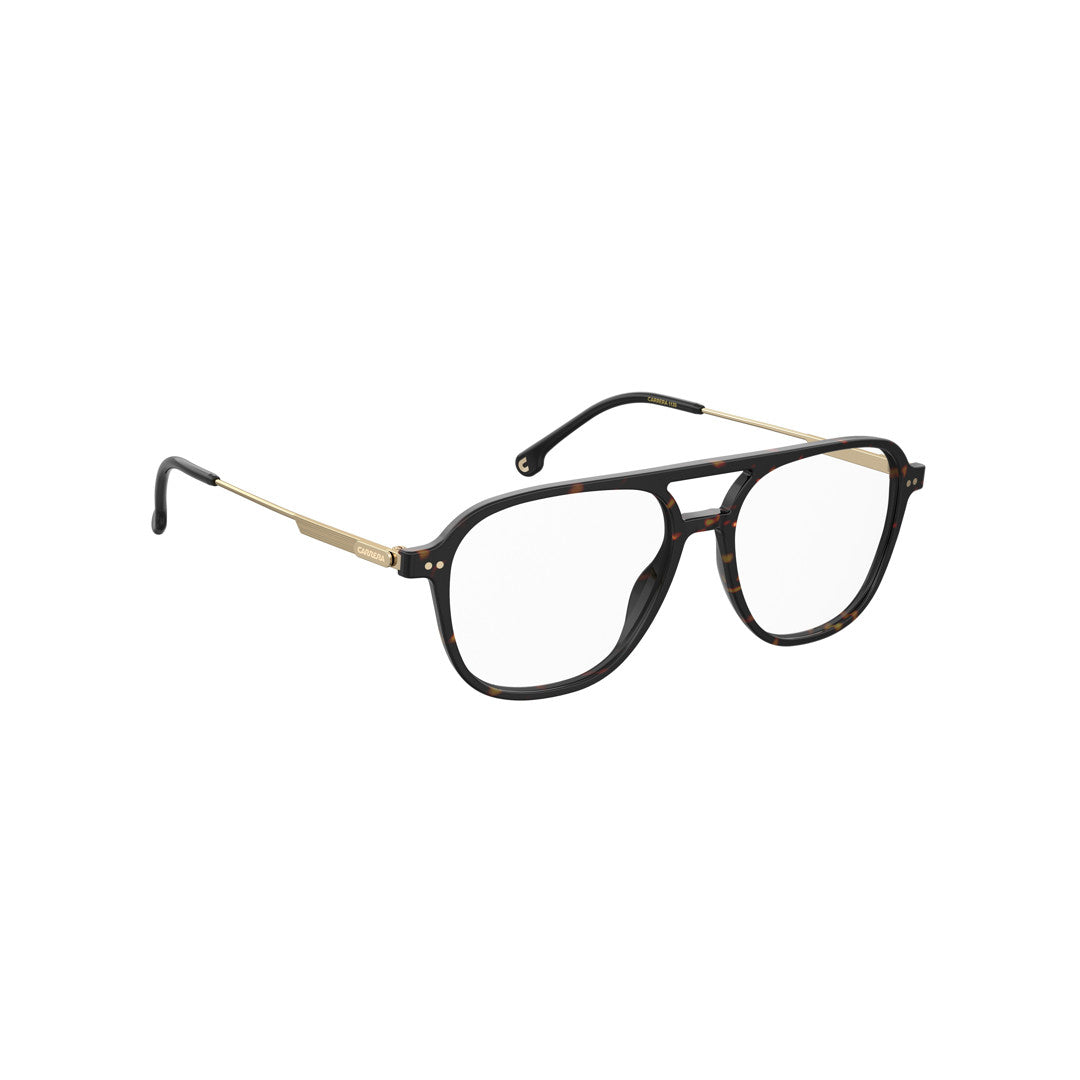 Carrera 1120 1037480035416 Acetate Optical Frames For Men Full Rim Square Double Bridge Matte Black  Non-Polarized 54-16-145