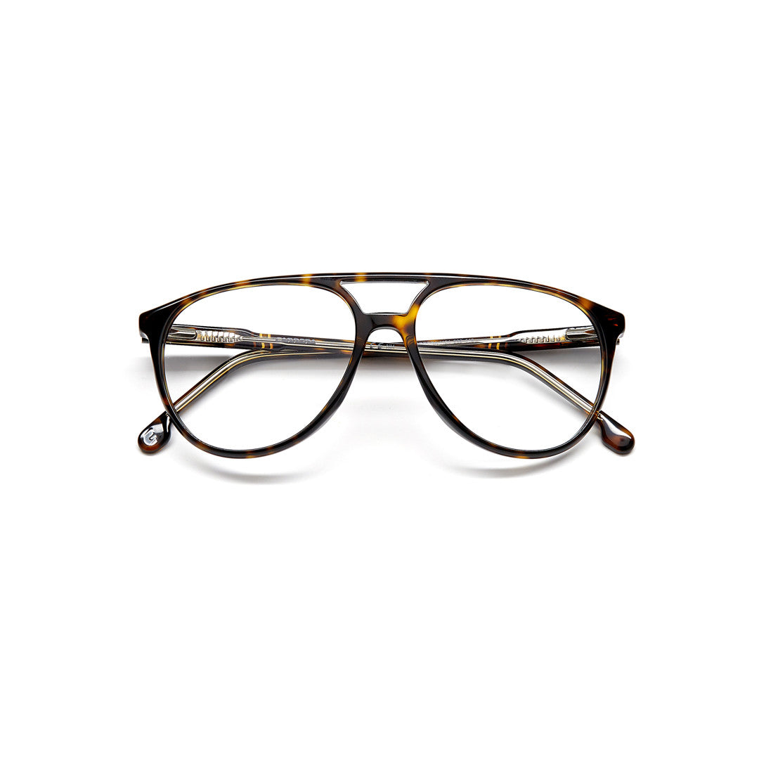Carrera 1124 1045130035415 Acetate Optical Frames For Unisex Adult Full Rim Pilot Matte Black  Non-Polarized 54-15-140