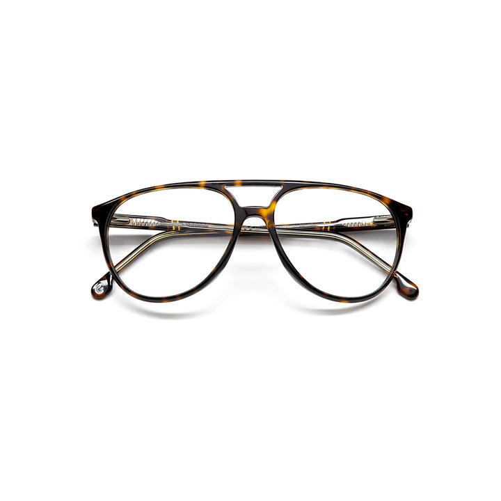 Carrera 1124 1045130035415 Acetate Optical Frames For Unisex Adult Full Rim Pilot Matte Black  Non-Polarized 54-15-140