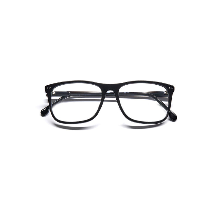 Carrera 2012t 1024348075016 Acetate Optical Frames For Unisex Teenager (11-15) Full Rim Rectangular Black  Non-Polarized 52-16-135