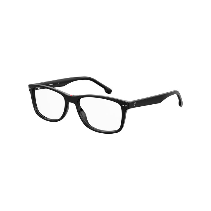 كاريرا 2018t 1034738074916 إطار نظارة طبية أسيتات للجنسين للمراهقين (11-15) بإطار كامل مستطيل أسود غير مستقطب 51-16-135