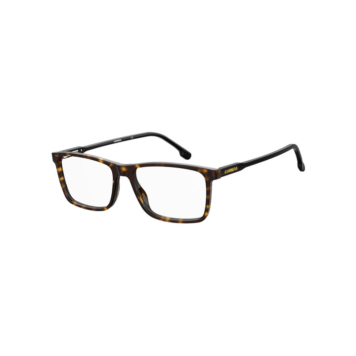 Carrera 225 1031160865416 Acetate Optical Frames For Men Full Rim Rectangular Havana  Non-Polarized 56-17-145