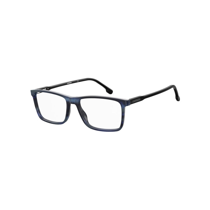 Carrera 225 103116avs5416 Acetate Optical Frames For Men Full Rim Rectangular Striped Blue  Non-Polarized 56-17-145