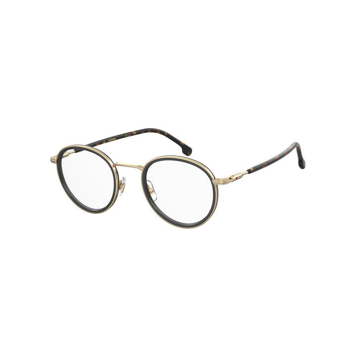 Carrera 1116 1037642m25321 Metal Optical Frames For Men Full Rim Rectangular Black Gold  Non-Polarized 48-22-145