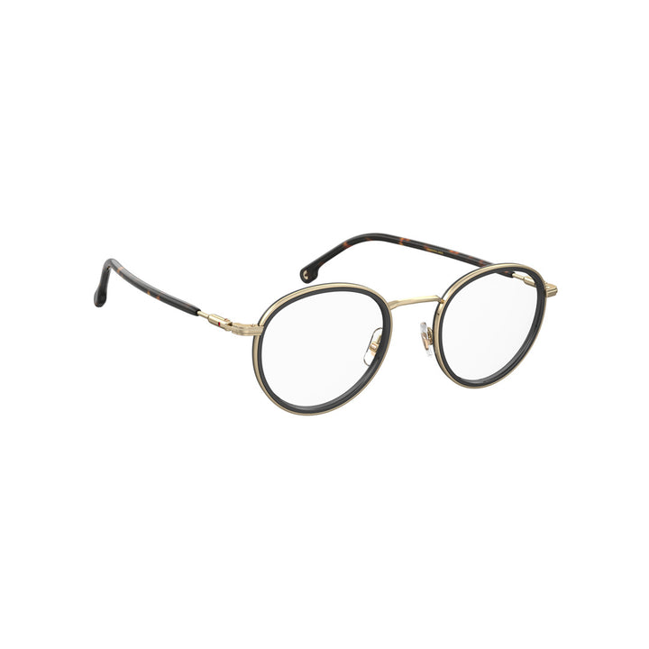 Carrera 1116 1037642m25321 Metal Optical Frames For Men Full Rim Rectangular Black Gold  Non-Polarized 48-22-145