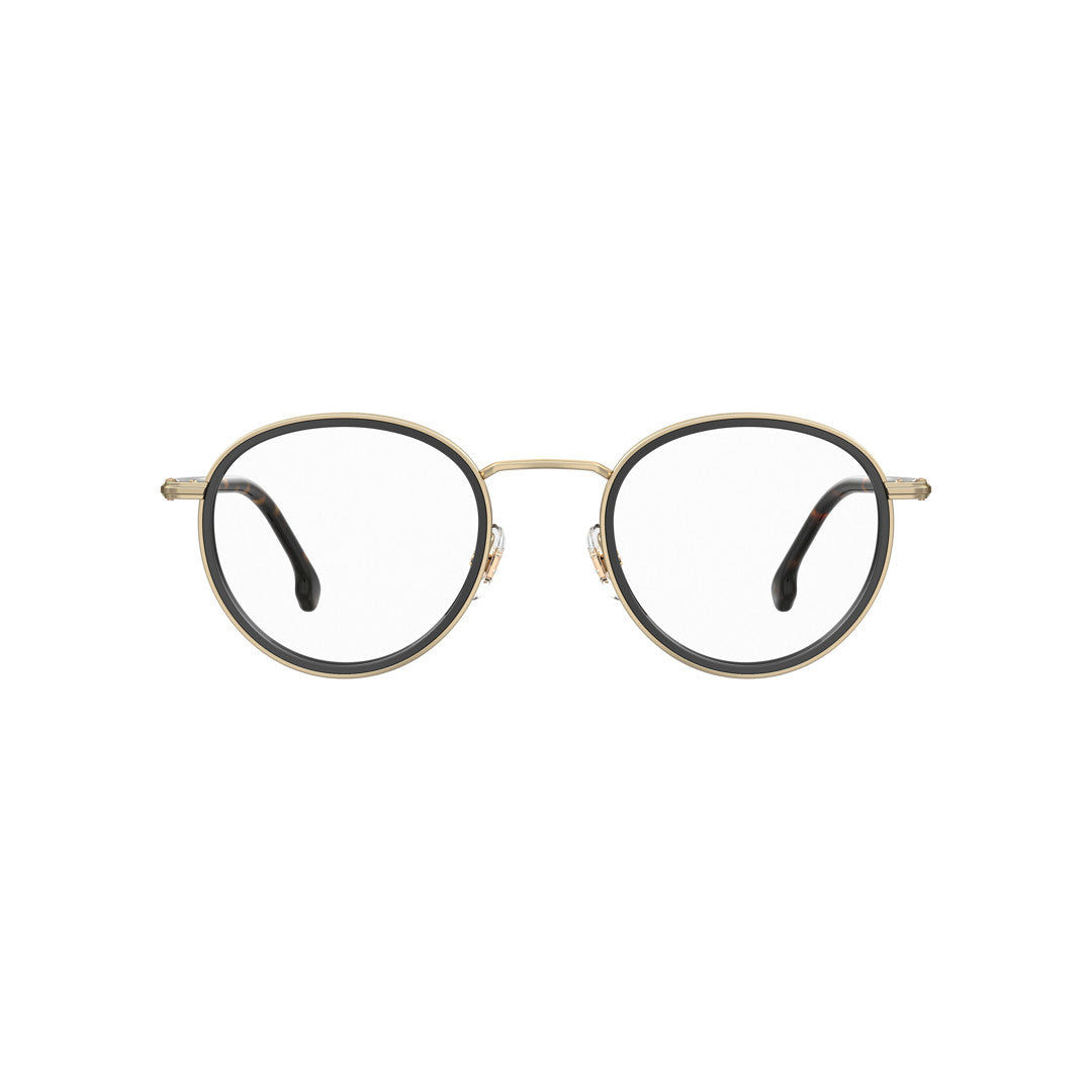 Carrera 1116 1037642m25321 Metal Optical Frames For Men Full Rim Rectangular Black Gold  Non-Polarized 48-22-145