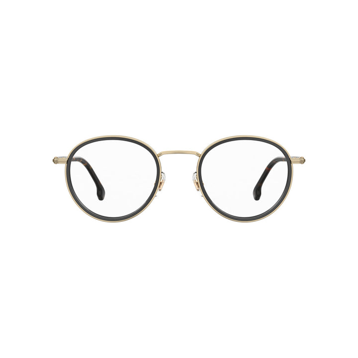Carrera 1116 1037642m25321 Metal Optical Frames For Men Full Rim Rectangular Black Gold  Non-Polarized 48-22-145