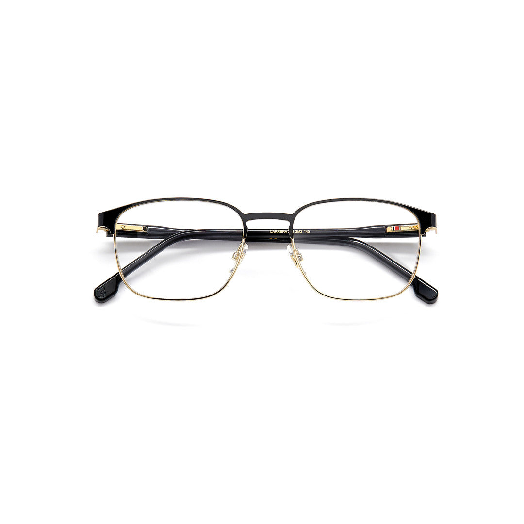Carrera 253 10442409q5319 Metal Optical Frames For Men Full Rim Rectangular Brown  Non-Polarized 53-19-145