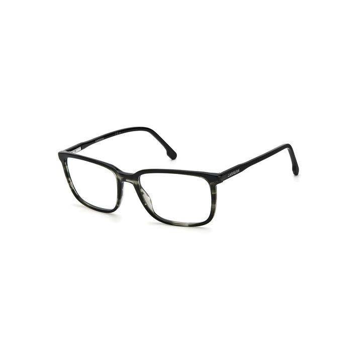 Carrera 254 1044340035618 Acetate Optical Frames For Men Full Rim Rectangular Matte Black  Non-Polarized 54-18-145