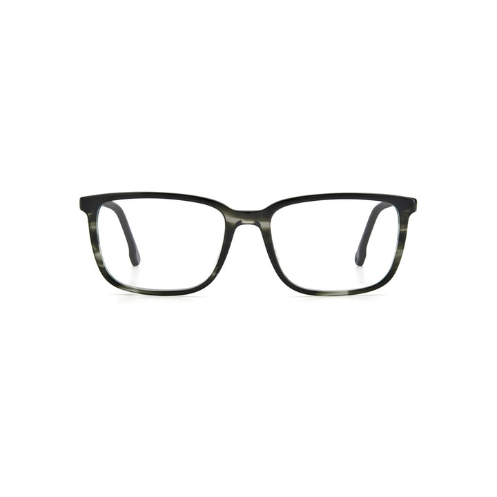 Carrera 254 1044340035618 Acetate Optical Frames For Men Full Rim Rectangular Matte Black  Non-Polarized 54-18-145