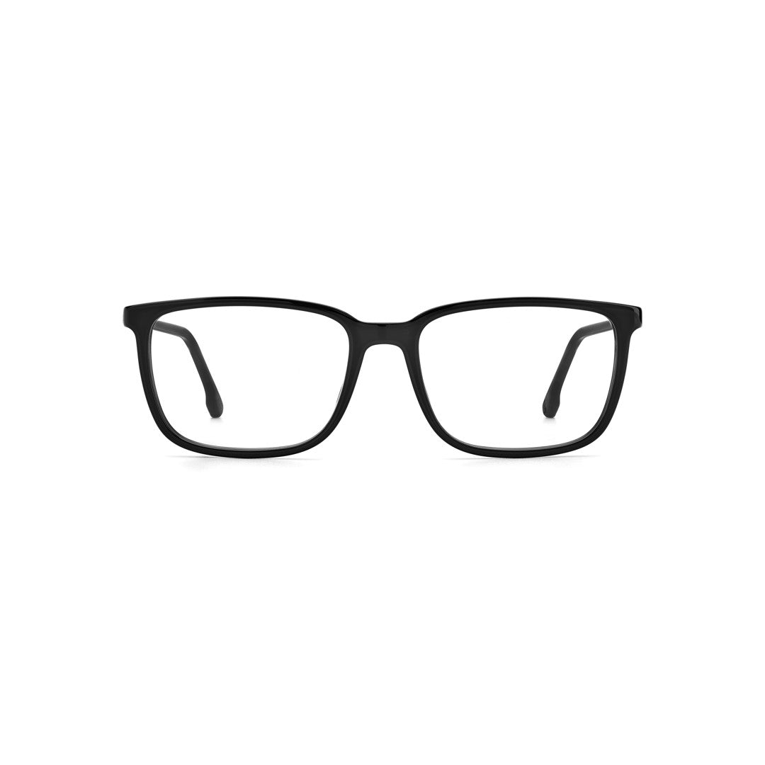 Carrera 254 1044342w85618 Acetate Optical Frames For Men Full Rim Rectangular Grey Horn  Non-Polarized 54-18-145