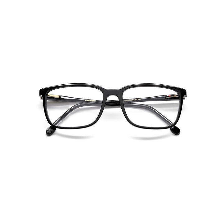 Carrera 254 1044342w85618 Acetate Optical Frames For Men Full Rim Rectangular Grey Horn  Non-Polarized 54-18-145