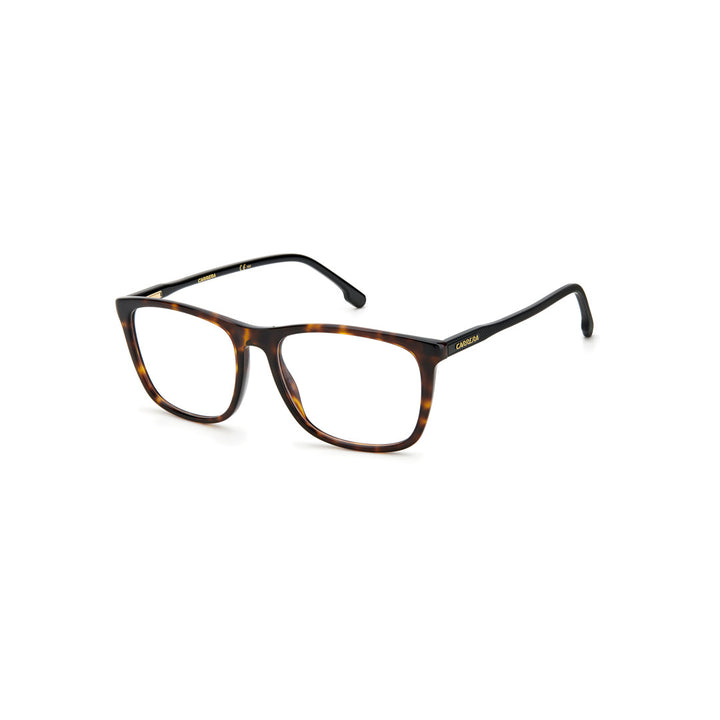 Carrera 263 1052400865517 Acetate Optical Frames For Men Full Rim Rectangular Havana  Non-Polarized 53-17-145