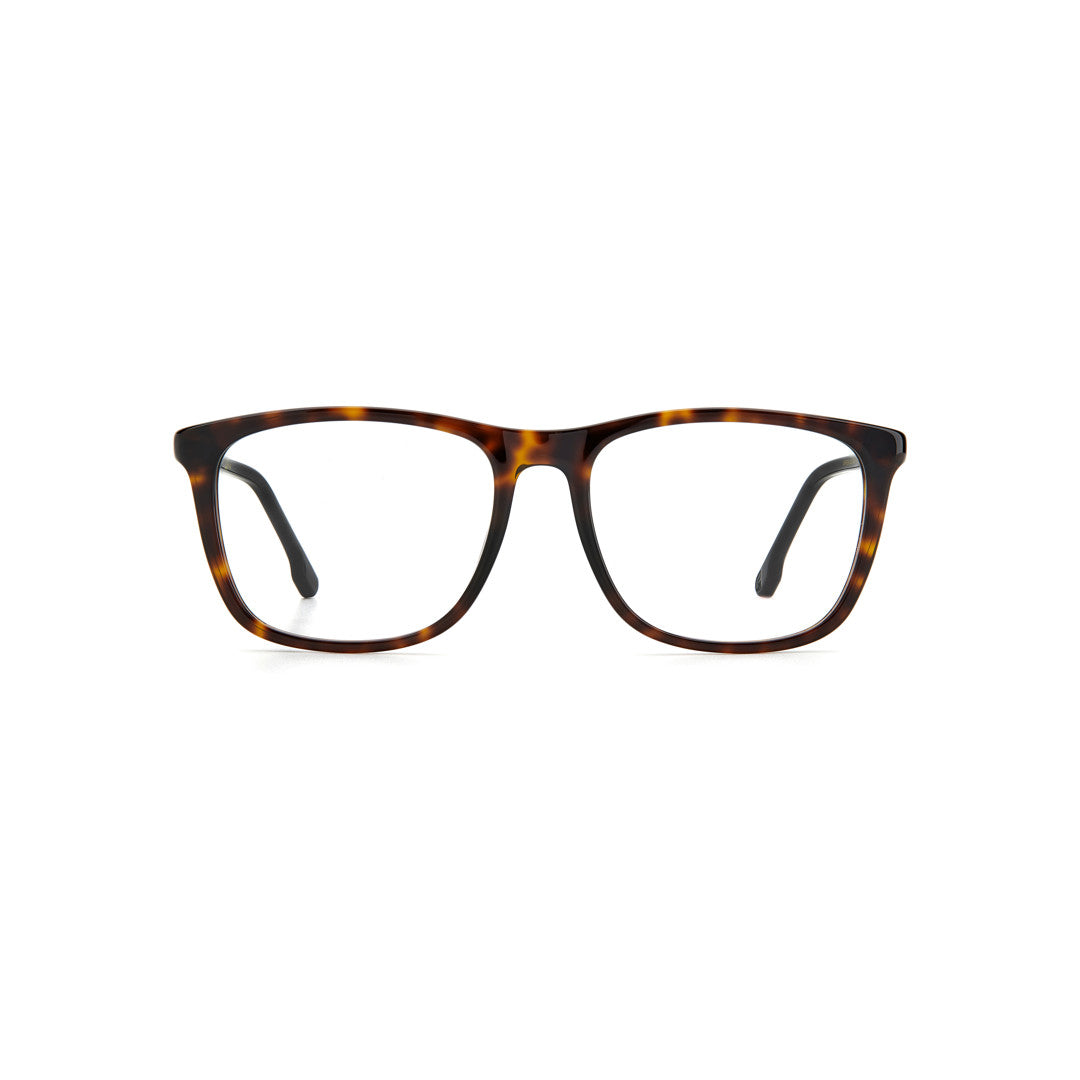 Carrera 263 1052400865517 Acetate Optical Frames For Men Full Rim Rectangular Havana  Non-Polarized 53-17-145