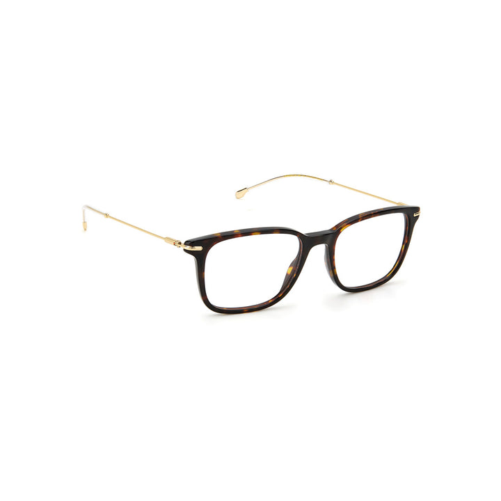 Carrera 270 1052108075218 Acetate Optical Frames For Men Full Rim Rectangular Black  Non-Polarized 52-18-140