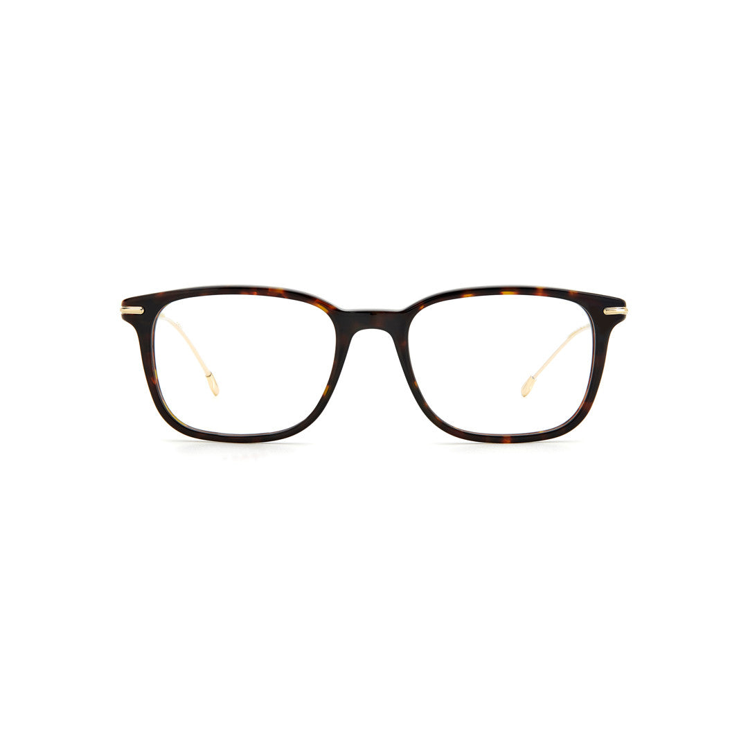 Carrera 270 1052108075218 Acetate Optical Frames For Men Full Rim Rectangular Black  Non-Polarized 52-18-140