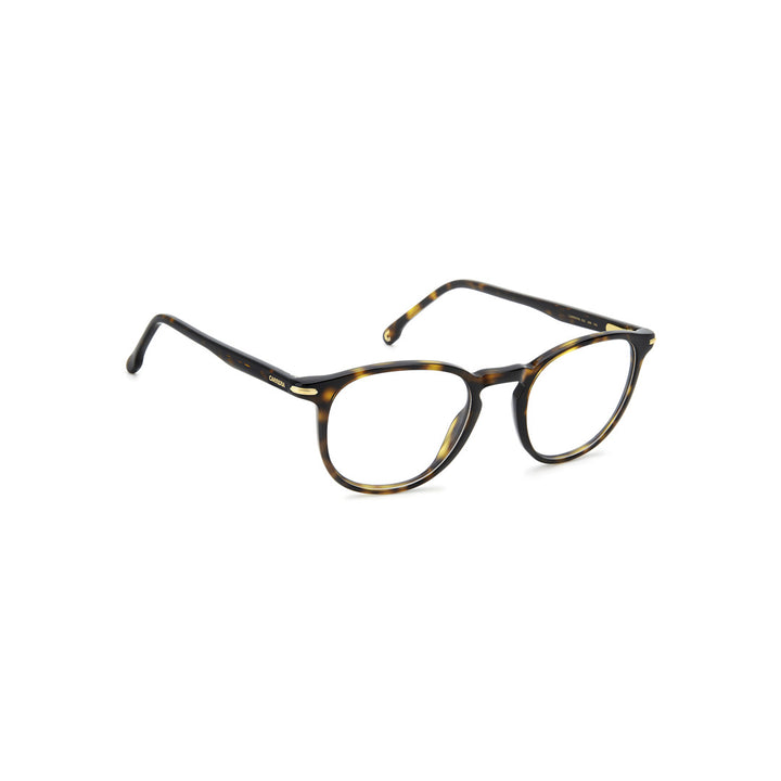 Carrera 348 1089762m25019 Acetate Optical Frames For Men Full Rim Rectangular Black Gold  Non-Polarized 49-21-145