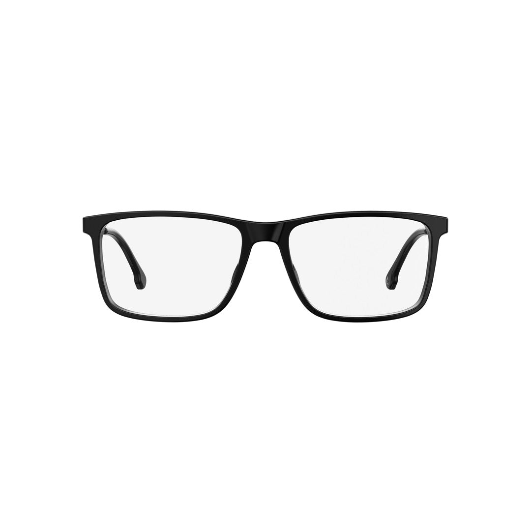 Carrera 8834 101629sub5417 Acetate Optical Frames For Men Full Rim Rectangular Black Matte Black  Non-Polarized 56-17-145