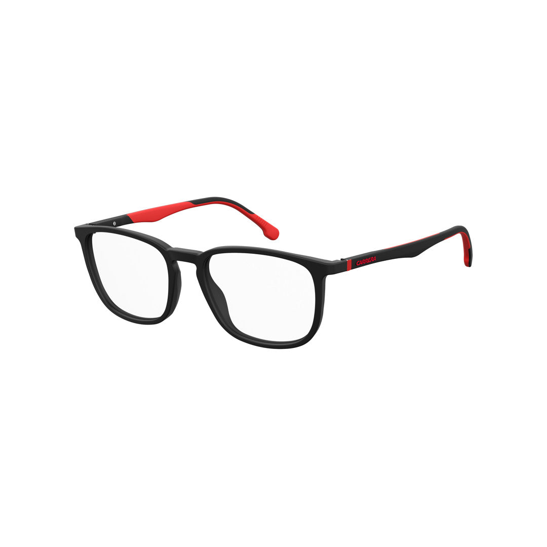 Carrera 8844 1026890035219 Acetate Optical Frames For Men Full Rim Rectangular Matte Black  Non-Polarized 54-19-145