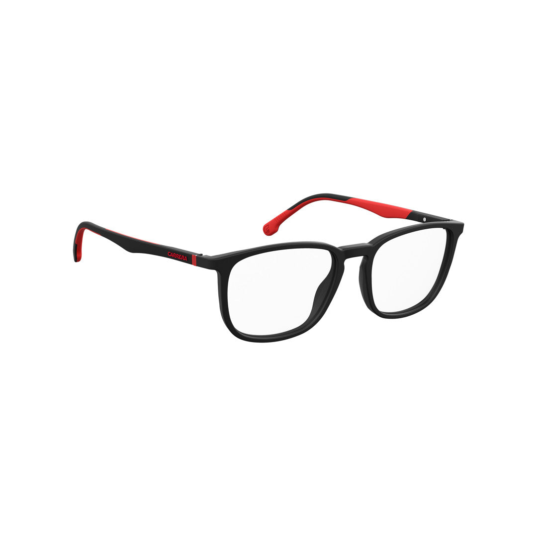 Carrera 8844 1026890035219 Acetate Optical Frames For Men Full Rim Rectangular Matte Black  Non-Polarized 54-19-145