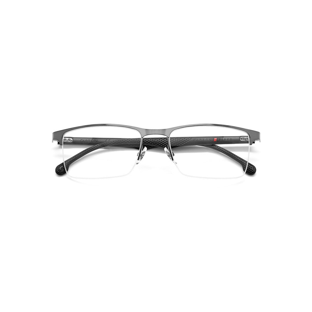 Carrera 8846 1030670035619 Metal Optical Frames For Men Rimless Rectangular Matte Black  Non-Polarized 56-19-145