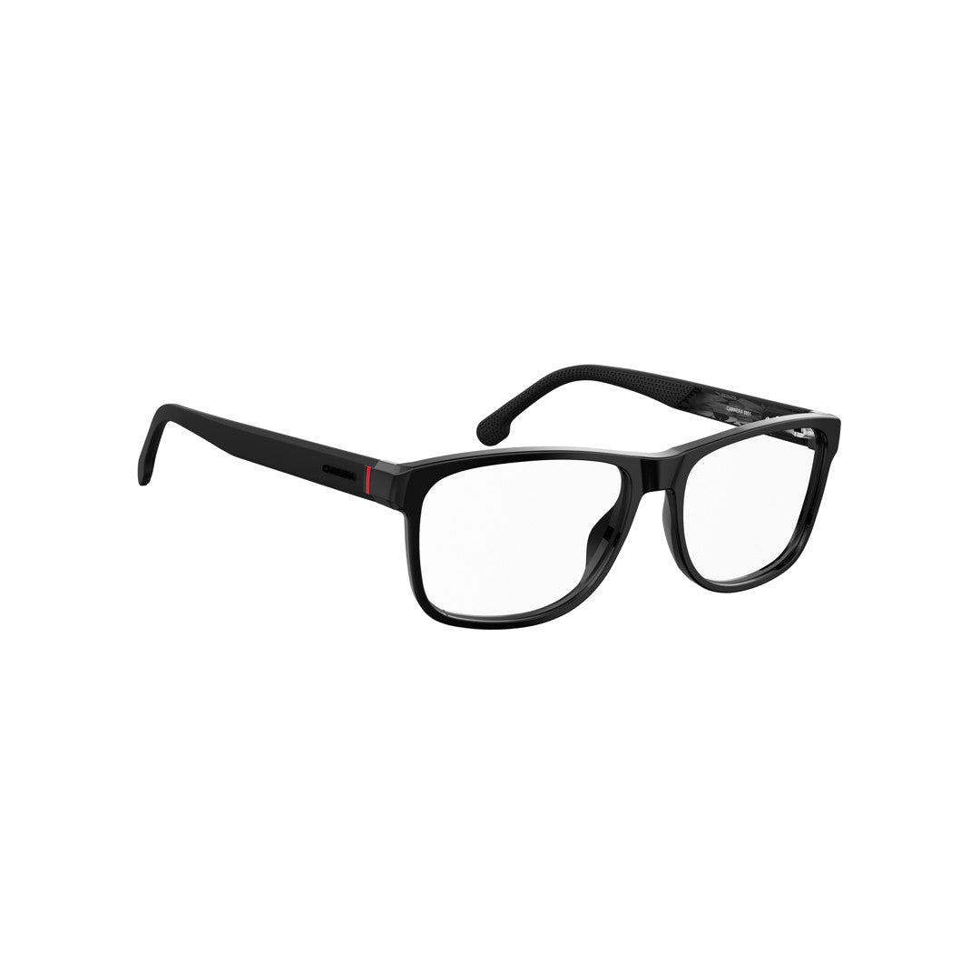 Carrera 8851 1030713hh5616 Acetate Optical Frames For Men Full Rim Rectangular Striped Blue Grey  Non-Polarized 56-16-145