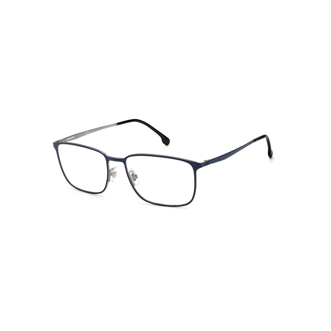 Carrera 8862 1045028075717 Acetate Optical Frames For Men Full Rim Rectangular Black  Non-Polarized 56-17-145