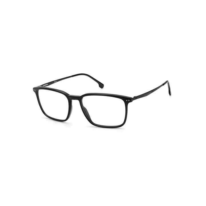 Carrera 8859 1045258075417 Acetate Optical Frames For Men Full Rim Rectangular Black  Non-Polarized 56-17-145