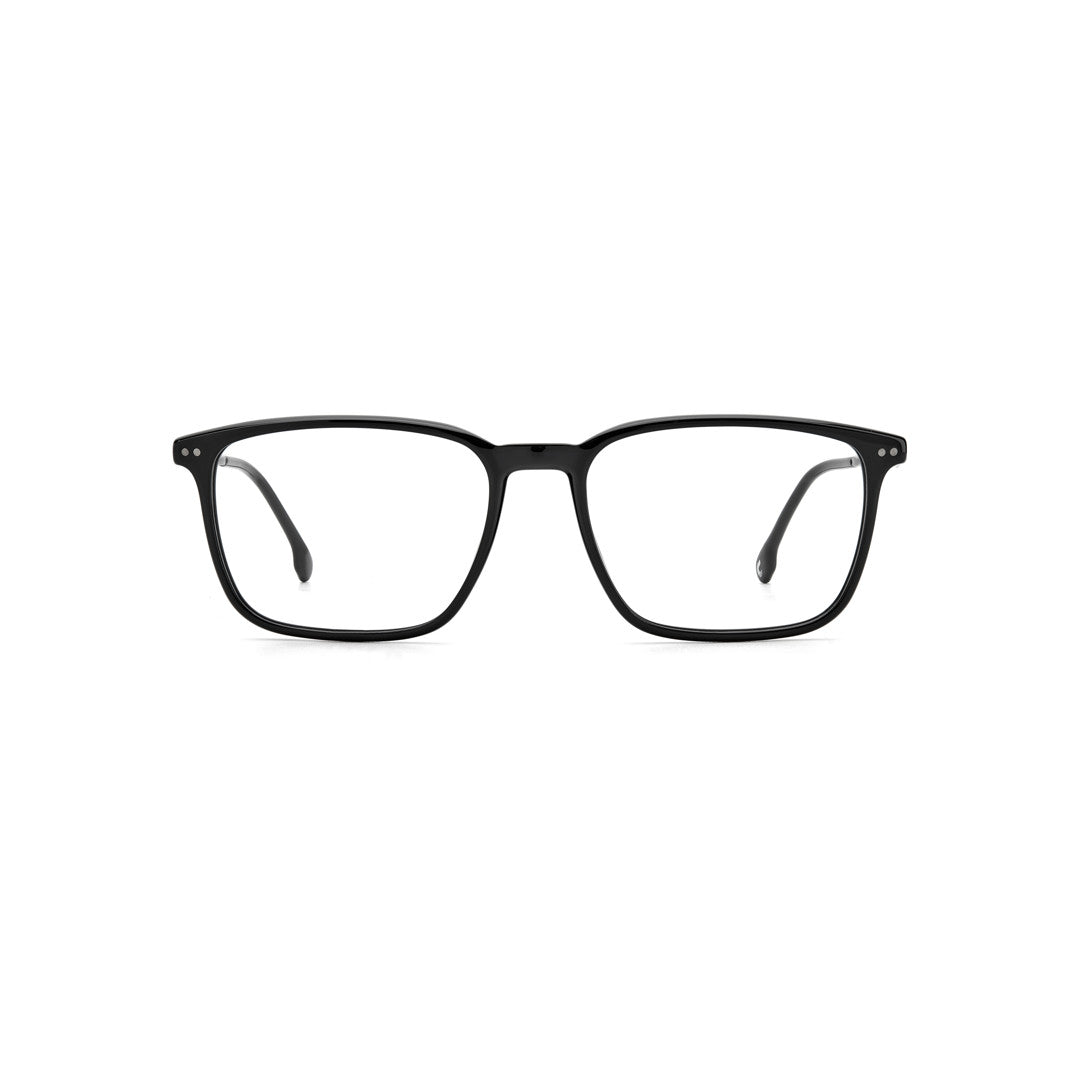 Carrera 8859 1045258075417 Acetate Optical Frames For Men Full Rim Rectangular Black  Non-Polarized 56-17-145