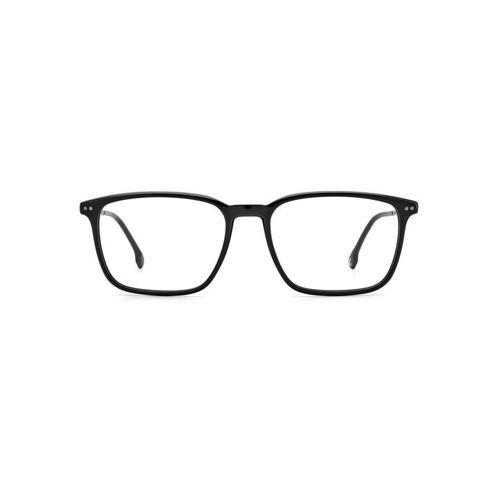Carrera 8859 1045258075417 Acetate Optical Frames For Men Full Rim Rectangular Black  Non-Polarized 56-17-145