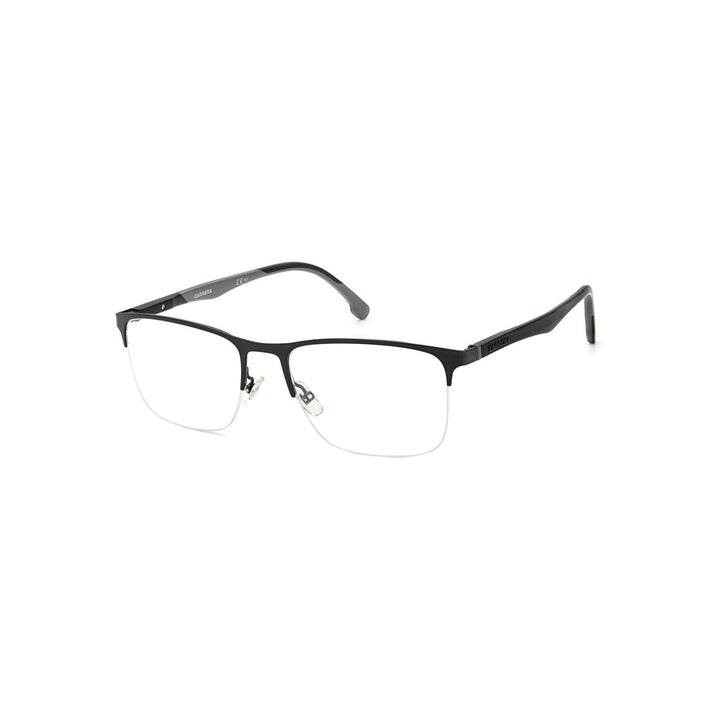 Carrera 8861 104501r805619 Metal Optical Frames For Men Rimless Rectangular Matte Dark Ruthenium  Non-Polarized 56-19-145
