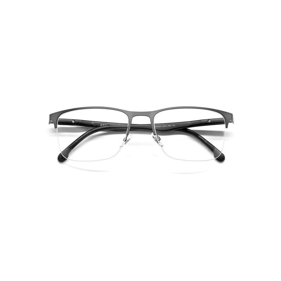 Carrera 1125 1044588075416 Acetate Optical Frames For Unisex Adult Full Rim Rectangular Black  Non-Polarized 56-19-145