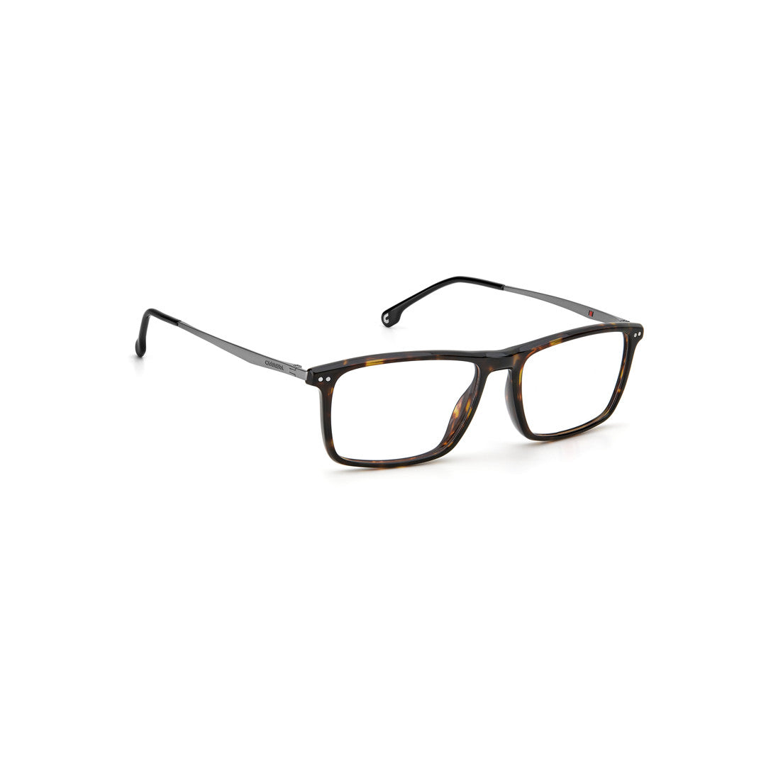 Carrera 225 103116pjp5617 Acetate Optical Frames For Men Full Rim Rectangular Blue  Non-Polarized 54-16-145